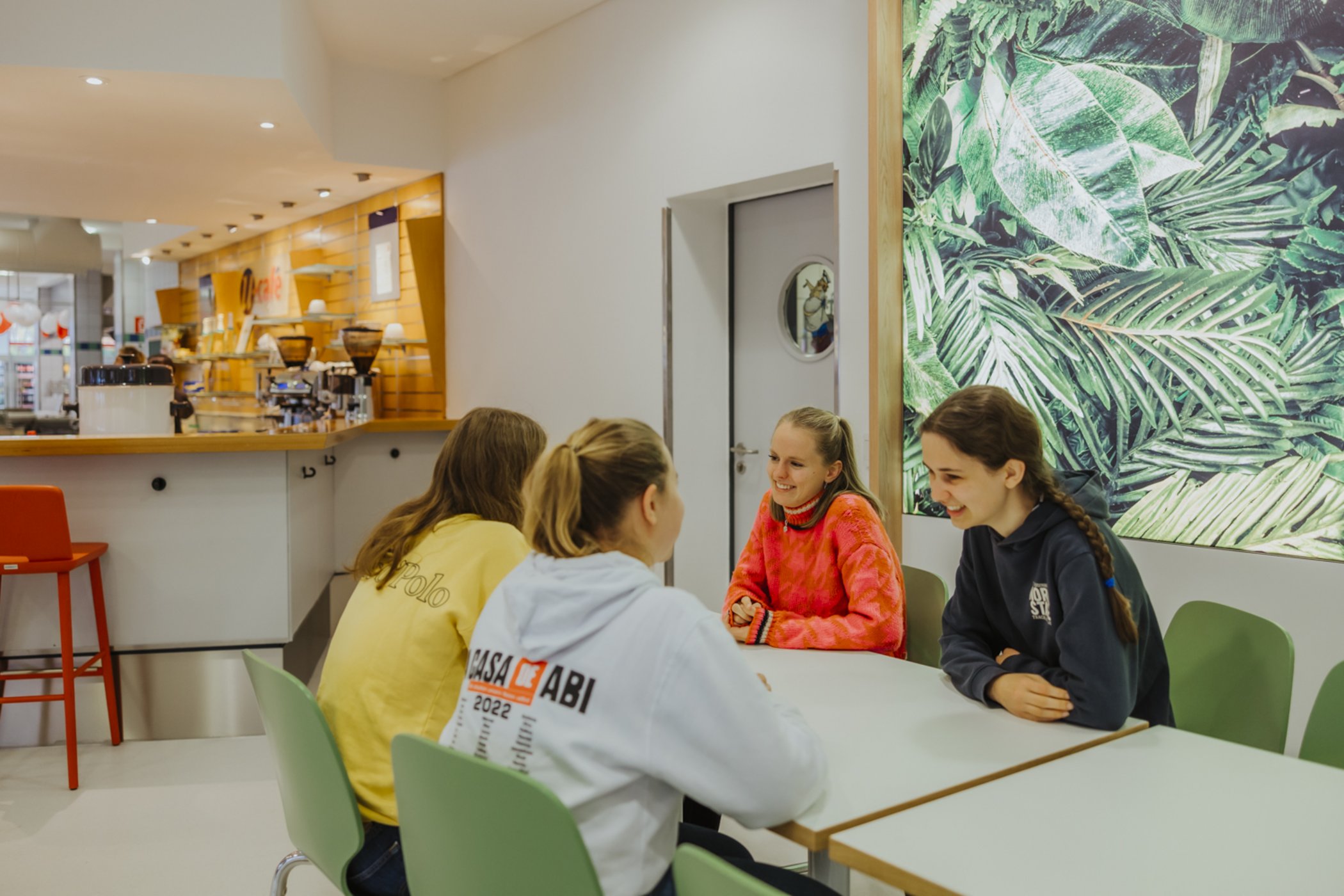 Innenansicht von unserem U-Café, Campus Duisburg.