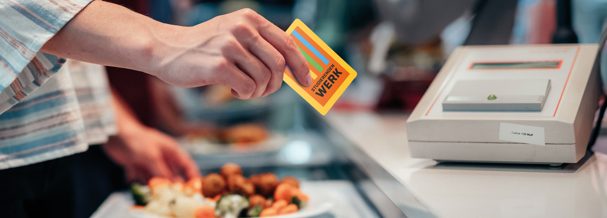 Bargeldlose Zahlung in Mensen und Cafeten