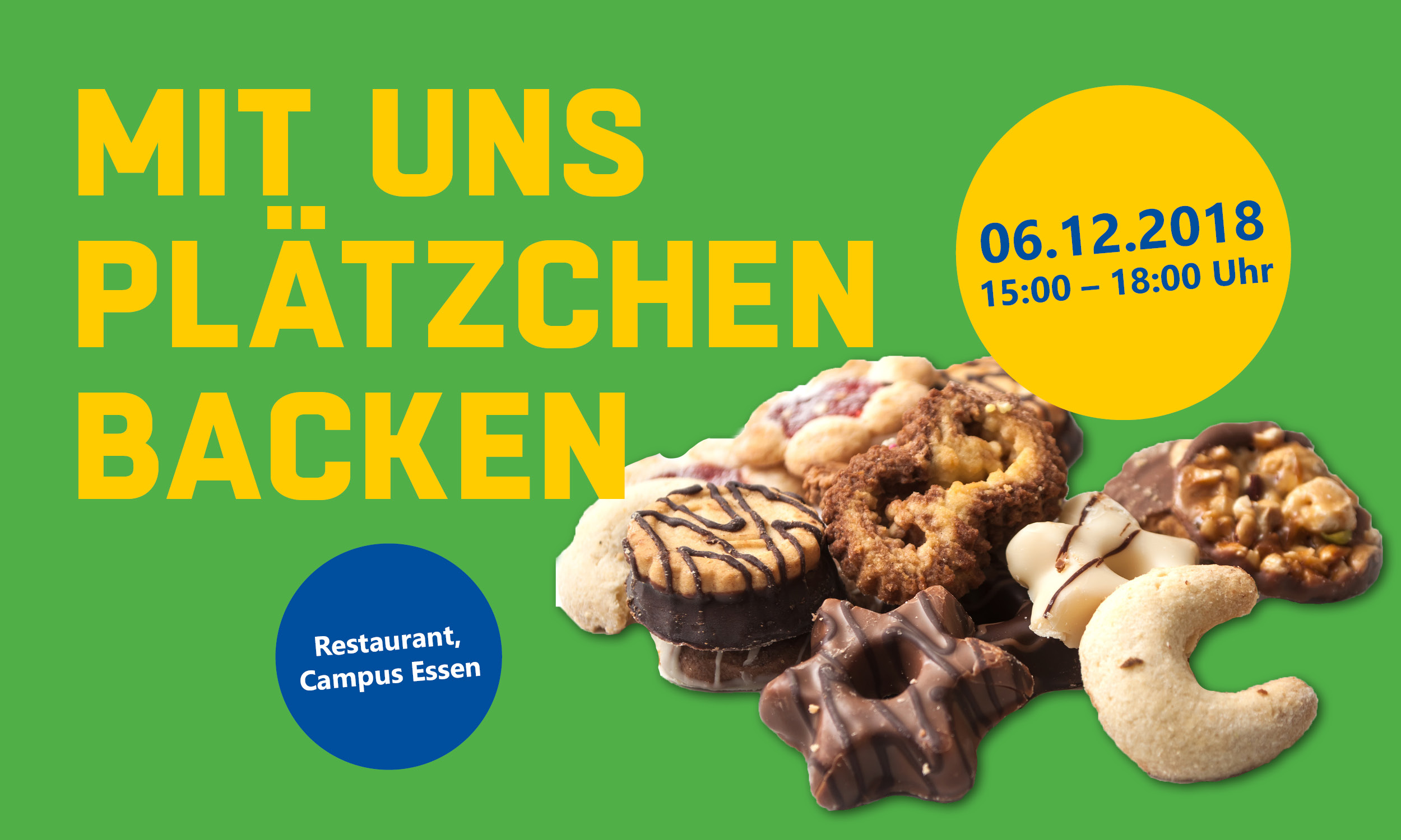 Plätzchen backen mit dem Studierendenwerk Essen-Duisburg