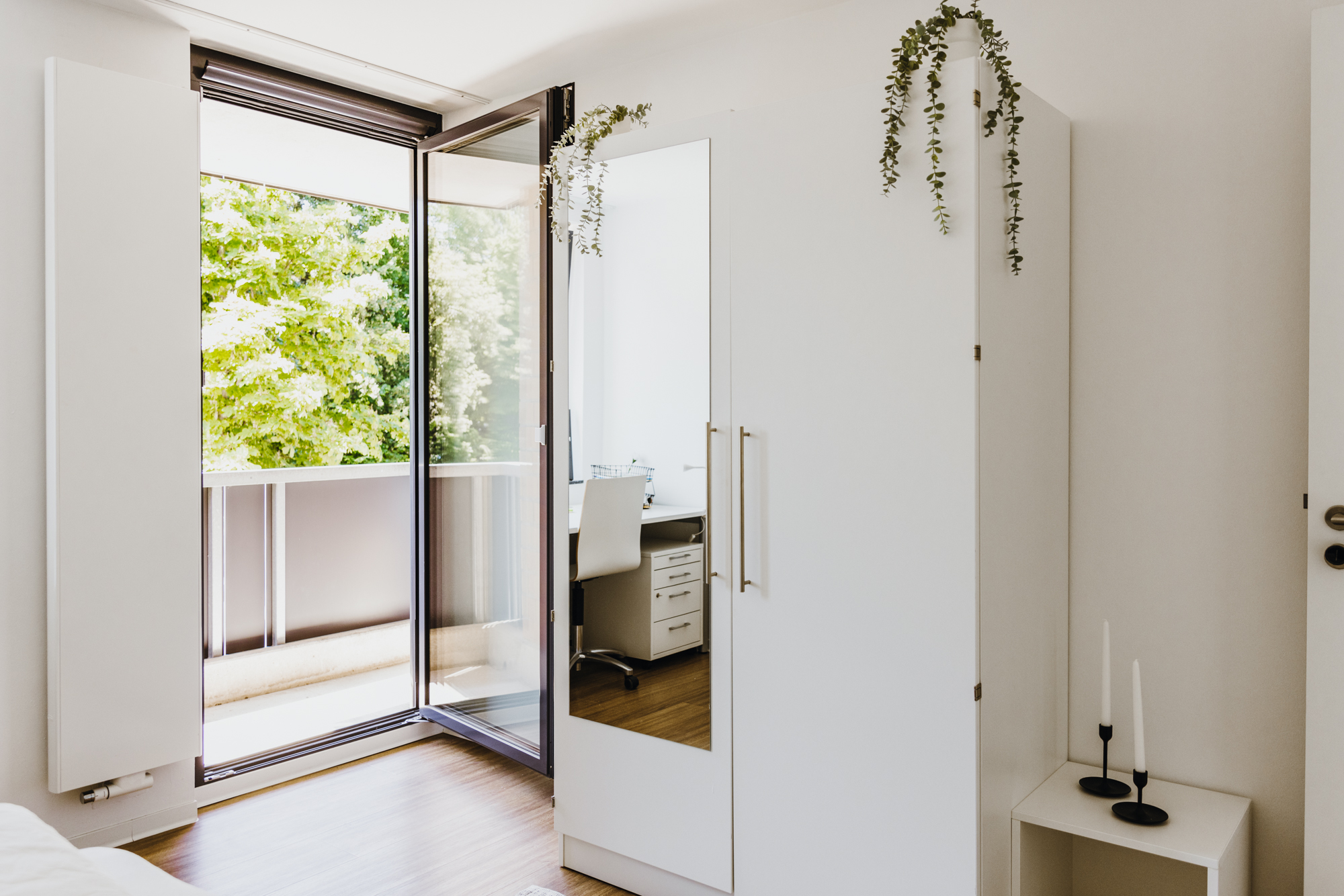Zugang zum Balkon